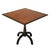 Stunning and elegant Art Deco tilt-top table. Striking Swedish design from the 1930s. Solid walnut base with original burl...
