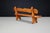 Alpine Sculptural Bench in Pine, France, 1970s For Sale - Image 6 of 16