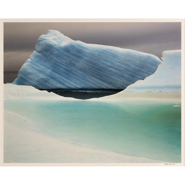Contemporary Jody Forster Peppermint Iceberg Antarctica 1992/1999 Signed Fujicolor Print #30 For Sale - Image 3 of 6