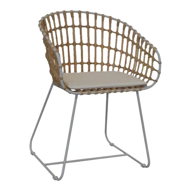 Nina Dining Chair with Cushion For Sale