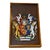Late 20th Century British Heraldic Armorial Shire Coat Arms of Chester Plaster Wall Sculpture in Cas For Sale