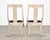 Pair of Maitland Smith Attributed Tessellated Stone Gondola Chairs For Sale - Image 18 of 18