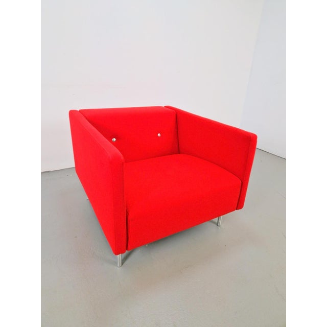 Dutch Red Bottoni Lounge Chair by Marcel Wanders for Moooi, 2010s For Sale - Image 10 of 15