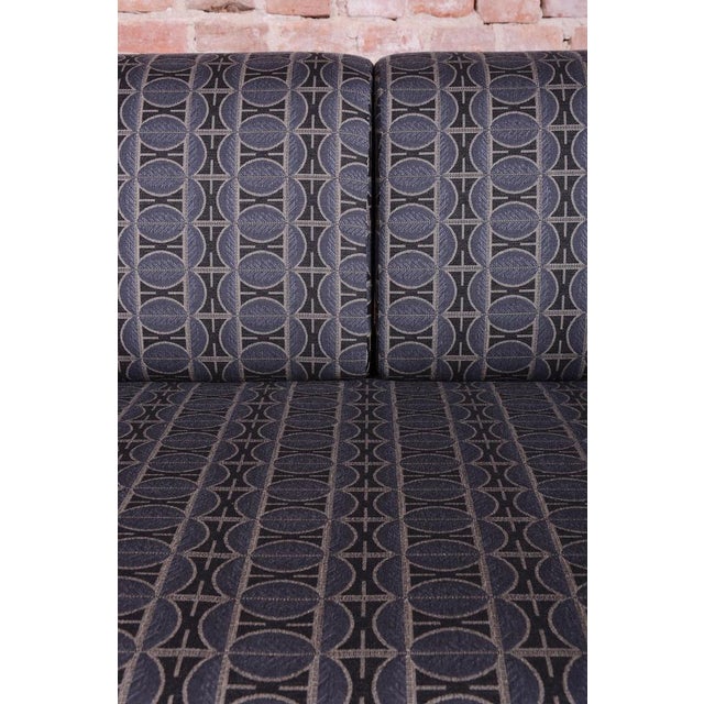 Bauhaus Sofa in Chrome and Fabric from Robert Slezak, Czech, 1930s For Sale - Image 16 of 18