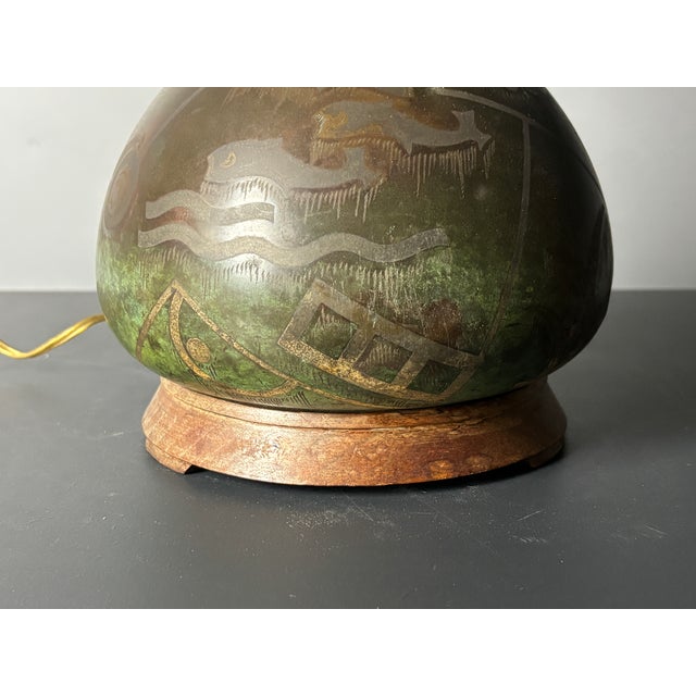 Art Deco Congo Series Table Lamp by Paul Haustein for WMF Ikora, 1920s For Sale - Image 10 of 15