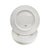 Ceramic 1980s Apilco France Classic Whiteware Rimmed Luncheon Plates, Set of 4 For Sale - Image 7 of 11
