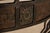 Maitland Smith Greek Key Console Table With Tessellated Marble Top For Sale - Image 10 of 18