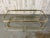 Lucite & Brass Cocktail Table, 1980s For Sale - Image 10 of 13
