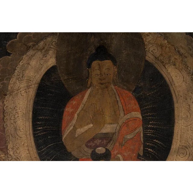 Tibetan Thangka Decoration For Sale - Image 4 of 9