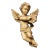 Antique Victorian Celluloid Angel Playing Harp Figurine For Sale
