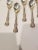 Set of six sterling silver "English King " pattern ice cream spoons. These are rare...they are monogrammed with "C" on...