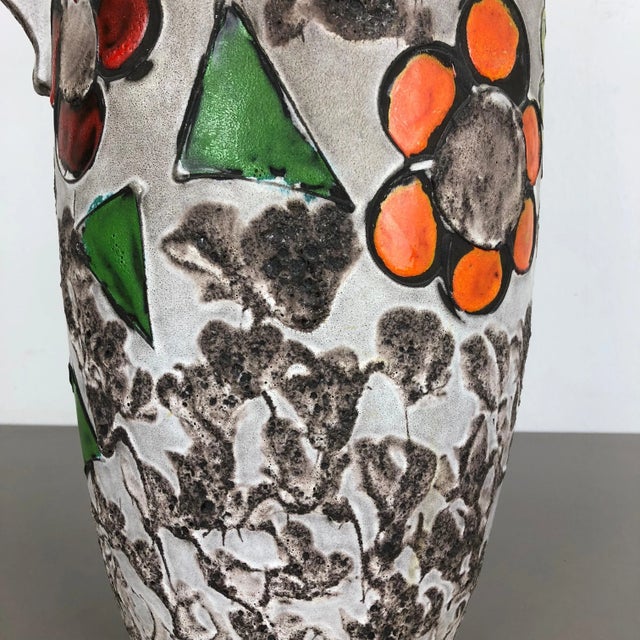Large Model 420-54 Fat Lava Vase by Scheurich, 1970s For Sale - Image 10 of 18