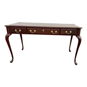 Late 20th Century Harden Furniture Solid Cherry Console Table