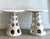 Vintage Italian Marble Cutout Side Tables - A Pair For Sale - Image 12 of 14