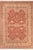 Art Nouveau Style Floral 1990's Pak-Persian Rust/Beige Wool Rug - 6'0'' X 9'3'' For Sale - Image 9 of 9
