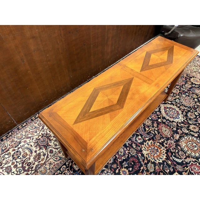 English Side Table with Marqueterie For Sale - Image 9 of 12