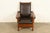 Mission Lifetime Furniture Antique Mission Oak Arts & Crafts Reclining Morris Lounge Chair, Circa 1910 For Sale - Image 3 of 15