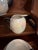 Art Deco Antique White Block Germany Lusterware Tea Set Art Deco Iridescent 1930s JLB S - 15 pcs For Sale - Image 3 of 16