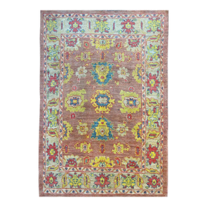 Handwoven Persian Sultanabad Area Rug 6x9