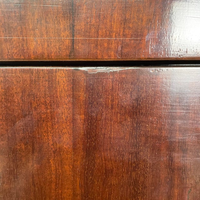 Art Deco Italian Chest of Drawers in Wood and Marble, 1930s For Sale - Image 13 of 18