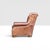 1990s English Churchill Leather Armchair With Rolled Arms & Brass Nailhead Trim For Sale - Image 9 of 12