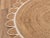 White Round Jute Scallop Rug - 6 Ft. For Sale - Image 4 of 10