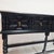 Early 20th Century Antique Kittinger Two Drawer Ebonized Oak Jacobean Style Sideboard / Console Table For Sale - Image 5 of 12