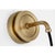 Modern Thomas O'Brien for Visual Comfort Signature Junio Wall Light in Bronze and Brass with Clear Glass For Sale - Image 3 of 7
