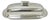 Vintage Reed & Barton Art Deco Mid Century Modern Silver Plated Butter Dish For Sale
