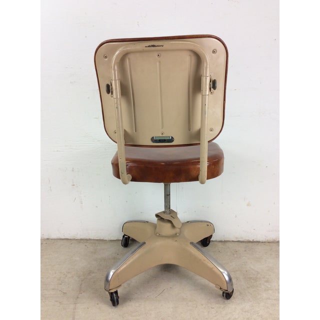 椅子 vintage USA UNIVERSAL chair VINTAGE OFFICE INDUSTRIAL HON SWIVEL CHAIR | eBay