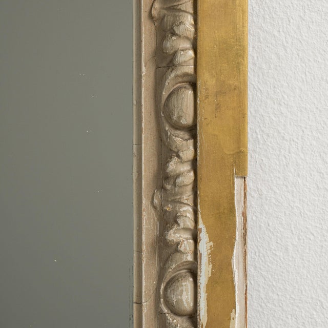 Wood 19th Century France Louis XVI Gold Wood Full-length & Floor Mirrors For Sale - Image 7 of 7
