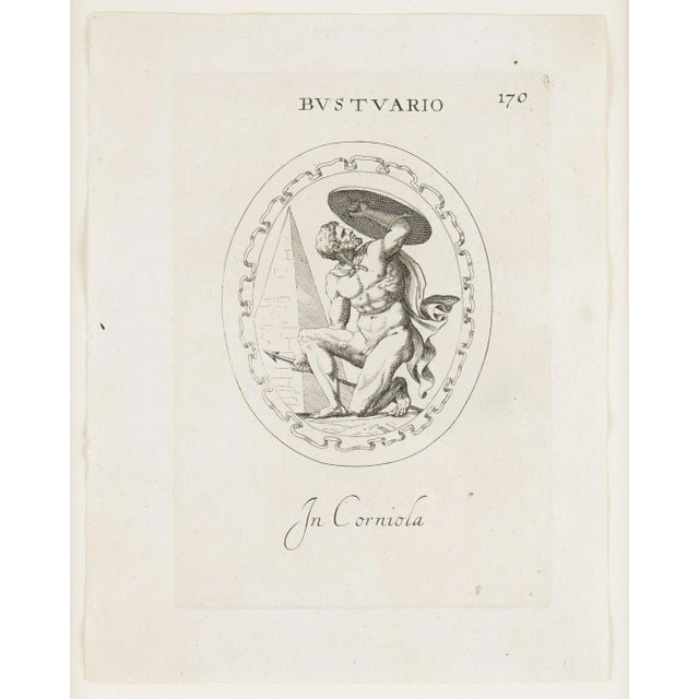 Set of Four Roman Intaglio Engravings by Leonardo Agostini, 1685-1793 For Sale - Image 9 of 12