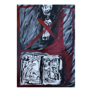 1980s Adrienne Anderson Modern Painting