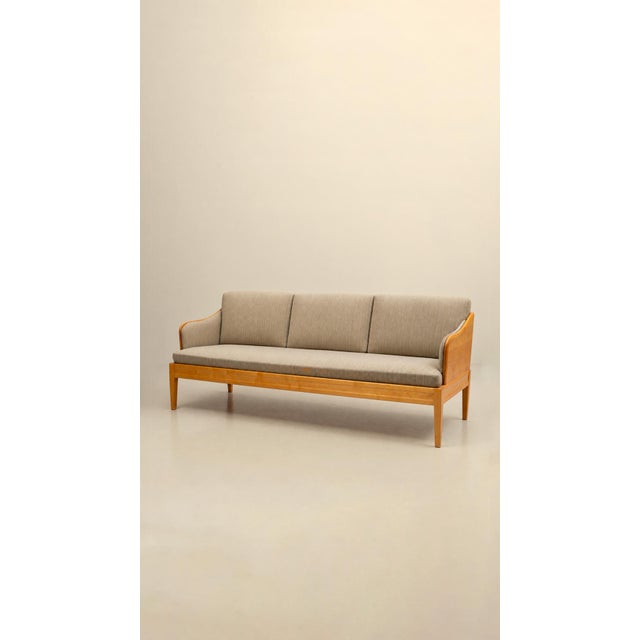 3-Seater Sofa by Carl Malmsten for O.H. Sjögren, 1960s For Sale - Image 6 of 6