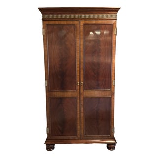 Jonathan Charles Gentleman's Armoire For Sale