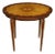 Maitland Smith Mahogany and Satinwood Inlaid Regency Style Cocktail End Table For Sale