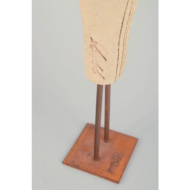 Polish Ceramic Bird by Ewa Budzowska, 1980s For Sale - Image 4 of 5