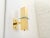 Modern Brass and Glass Sconces - a Pair For Sale - Image 4 of 6