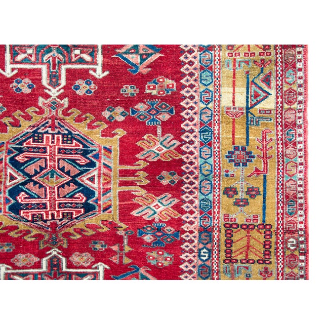 Early 20th Century Persian Karaja Rug For Sale - Image 10 of 15