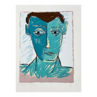 1991 E. J. Gold Serigraph Print”Faces of War” Serigraph Print Series One #3 For Sale