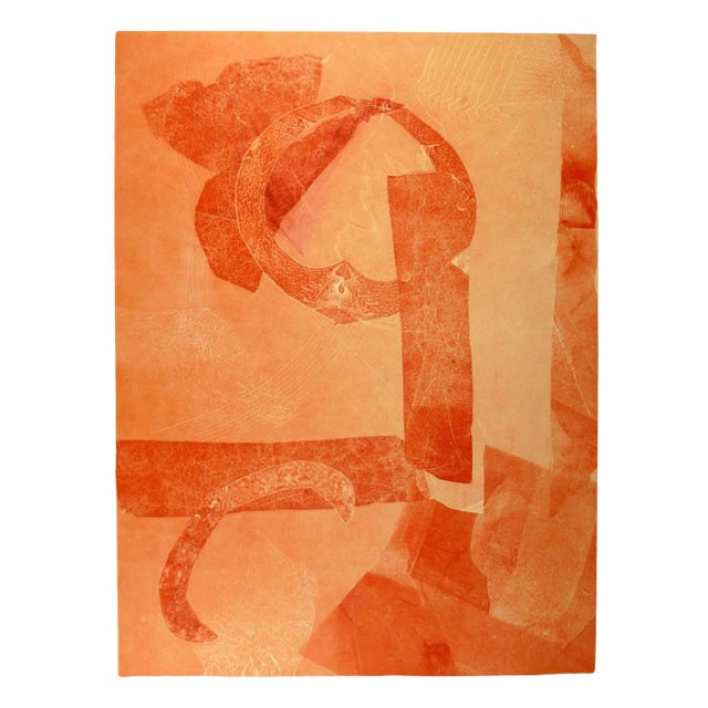 Kismine Varner, Orange Abstract For Sale