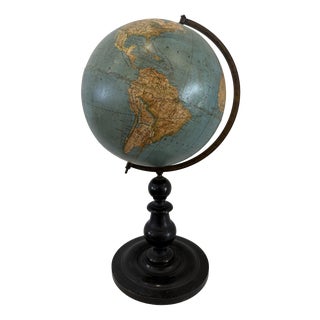 Antique Globe by Ernesto Shotte & Co., 1890s For Sale