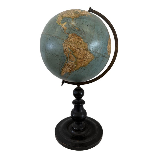 Antique Globe by Ernesto Shotte & Co., 1890s For Sale