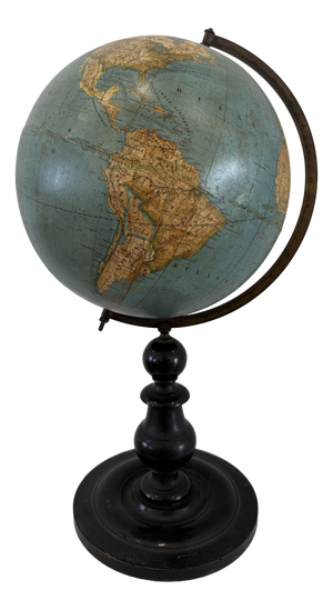 Antique Globe by Ernesto Shotte & Co., 1890s