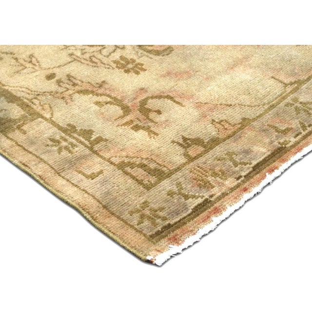 Illustration 1960s Turkish Oushak Rug For Sale - Image 3 of 7