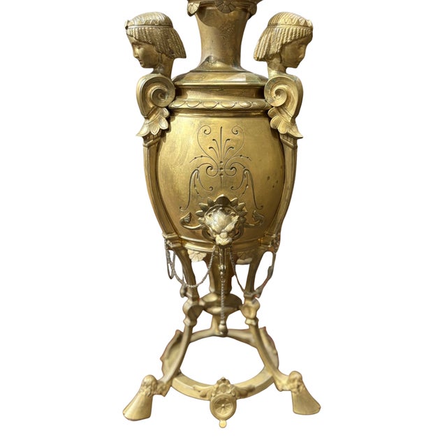 Traditional 19th Century French Renaissance Revival Urns Circa 1870 For Sale - Image 3 of 5