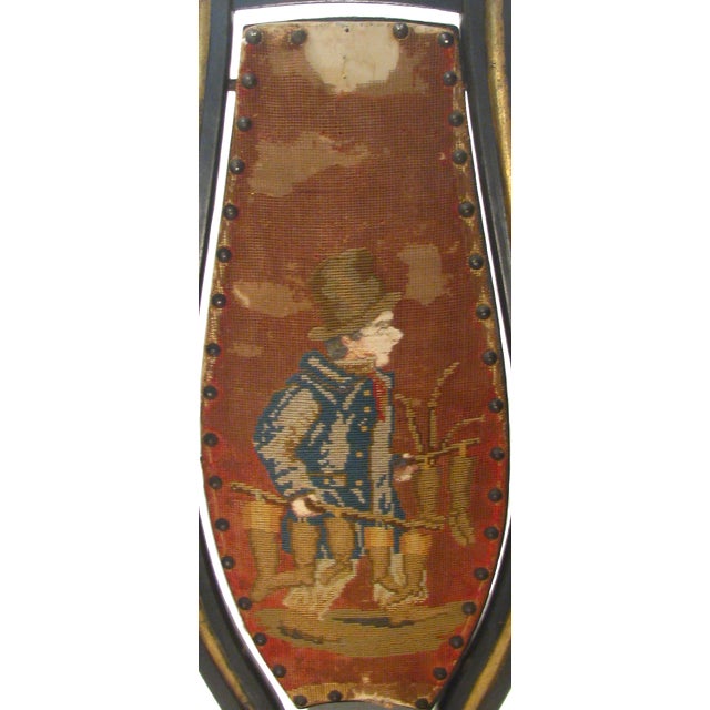 Late 19th Century 19thC Victorian Petit Point Boot Jack For Sale - Image 5 of 5