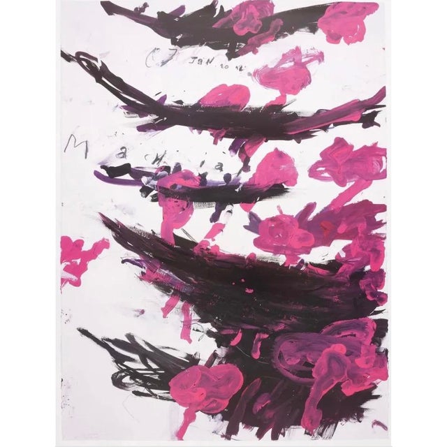 Cy Twombly 'Naumachia' Lithograph For Sale
