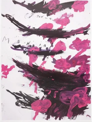 Cy Twombly 'Naumachia' Lithograph