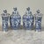 Late 19th Century 19th Century Boch Hand-Painted Blue & White Delft Garniture Set For Sale - Image 5 of 18